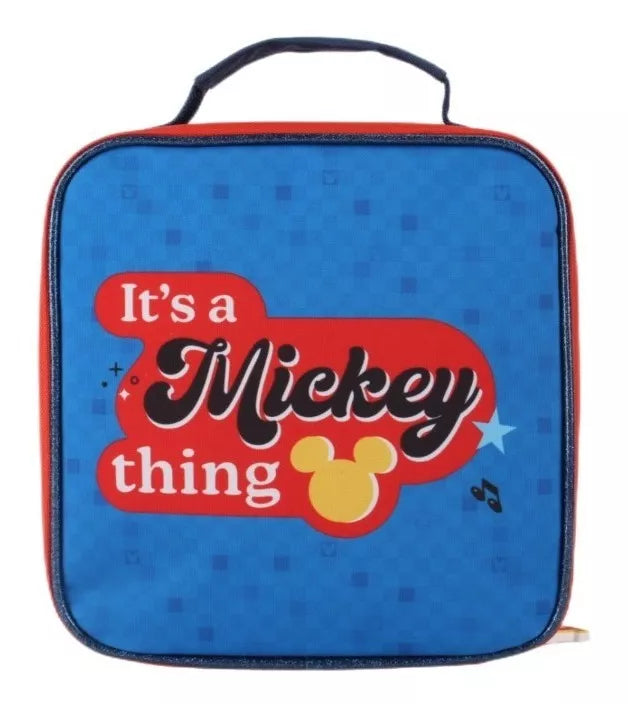 Mochila Mickey Mouse Trolley Lonch Estu